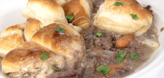 Brisket Biscuit Casserole