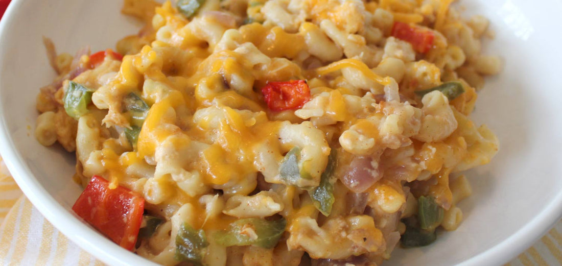 Cajun Pork Mac and Cheese