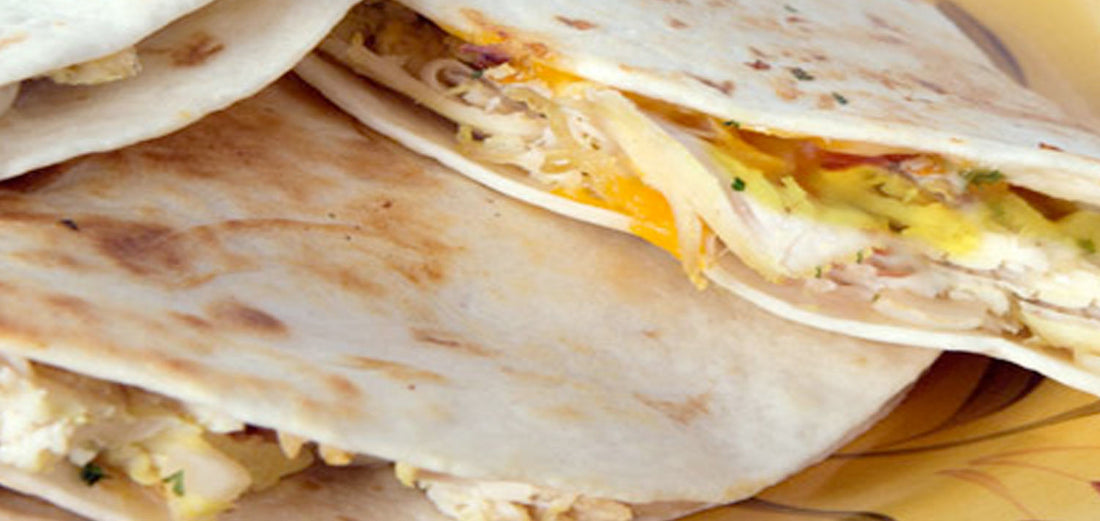 Easy Cheesy Chicken Quesadilla