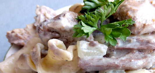 Pork Stroganoff