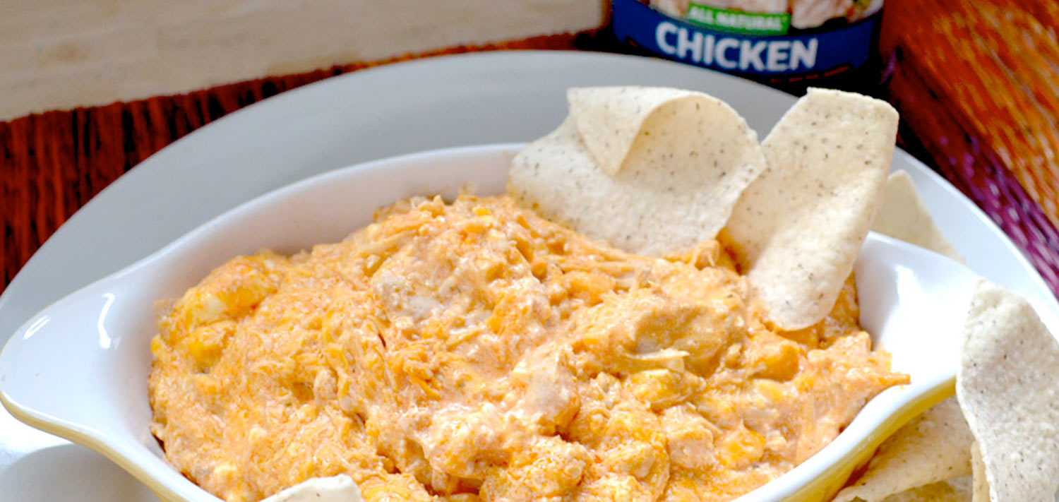 Buffalo Dip with Canned Chicken | Easy Tailgate Appetizer | Keystone Meats