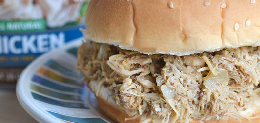 Honey Mustard Shredded Chicken Sandwich