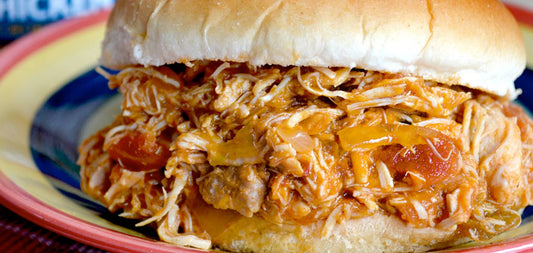 Mexican Shredded Chicken Sandwich