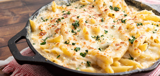 Cheesy Chicken and Green Bean Skillet