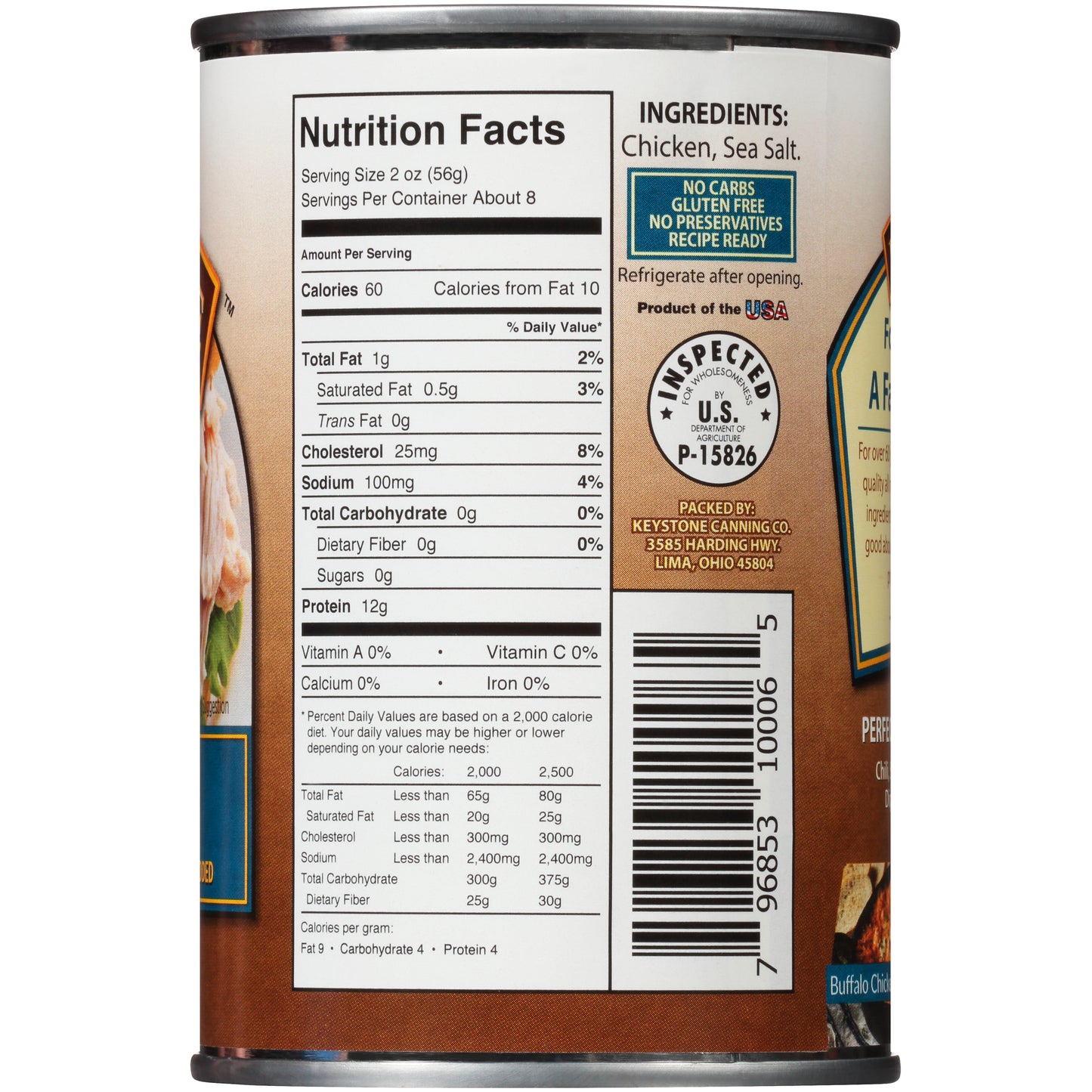 All Natural Chicken (14.5 oz / 24 cans per case)