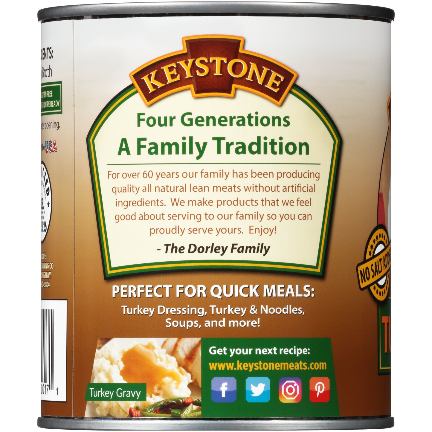 Turkey Broth (27 oz / 12 cans per case)