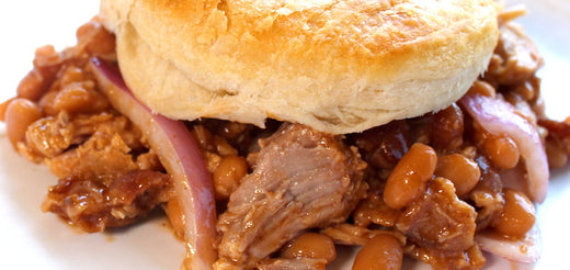 Campfire Pork and Beans Skillet
