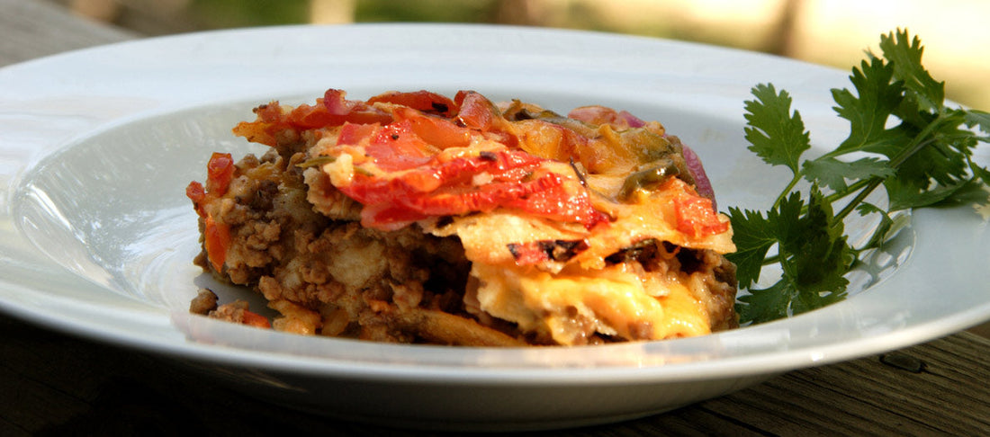 Easy Cheesy Mexican Beef Casserole