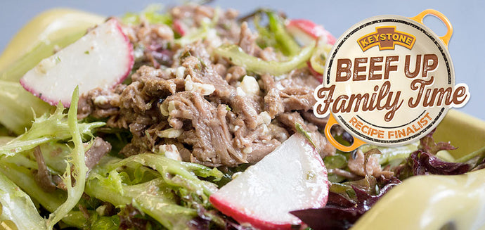 Beef and Gorgonzola Tarragon Salad