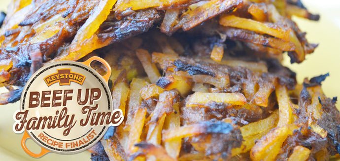 Beefy Potato Fritters