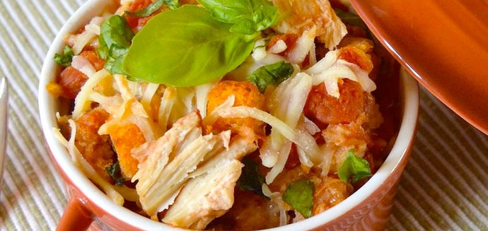 Chicken Bruschetta Casserole