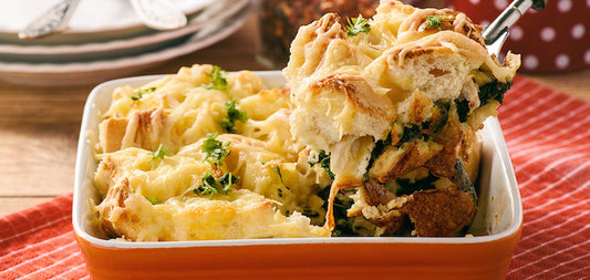 Keystone Meats Chicken, Spinach and Egg Bake