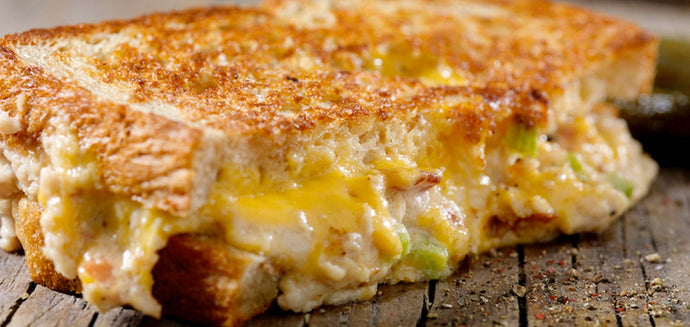Chicken Avocado Grilled Cheese Sandwich