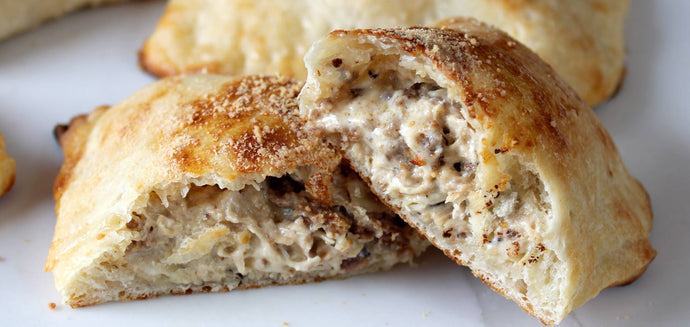 Chicken and Sausage Hand Pies