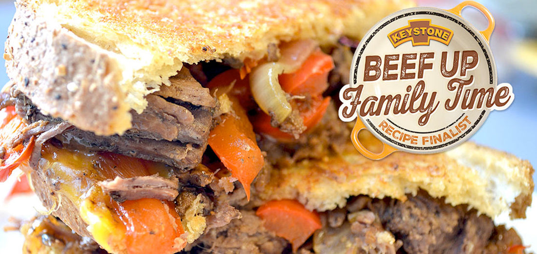 Southwestern Roast Beef & Cheddar Sandwiches