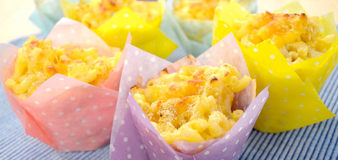 Mac and Cheese Party Poppers