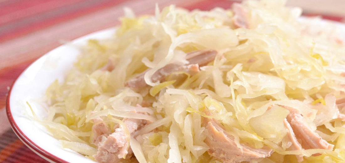 Pork with Sauerkraut Roast