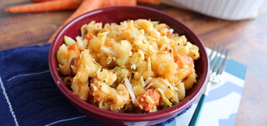 Turkey Potato Topper Mac and Cheese