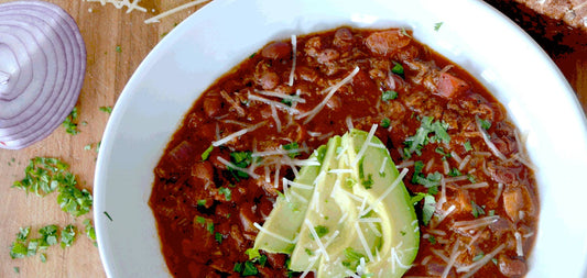 Keystone Meats Lazy Sunday Shredded Beef Chili