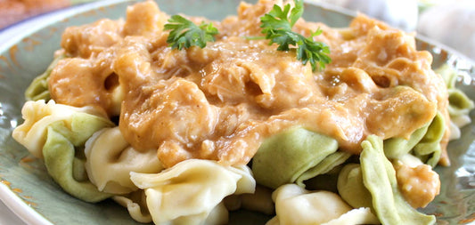 Pumpkin Alfredo Tortellini