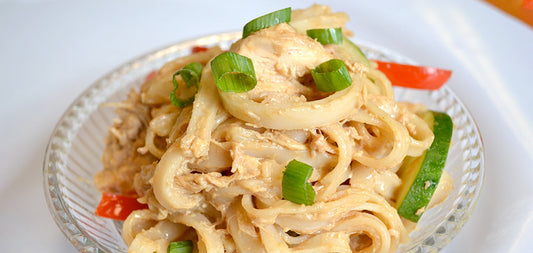 Chicken Peanut Pad Thai Noodles