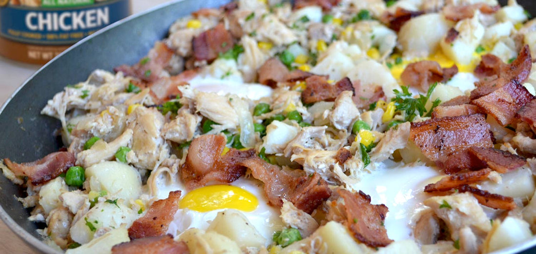 Chicken and Egg Hash