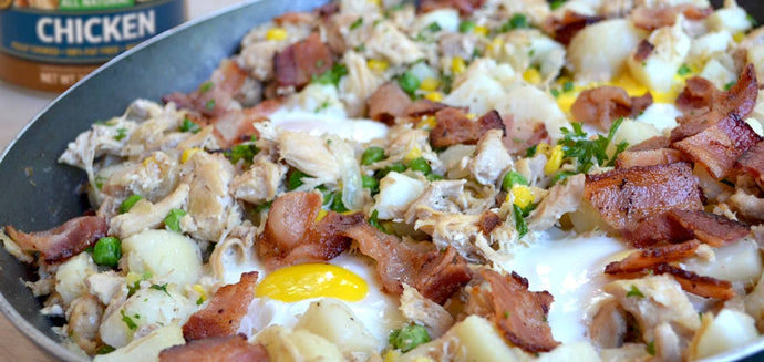 Chicken and Egg Hash