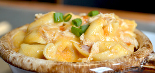 One Pot Buffalo Chicken Tortellini