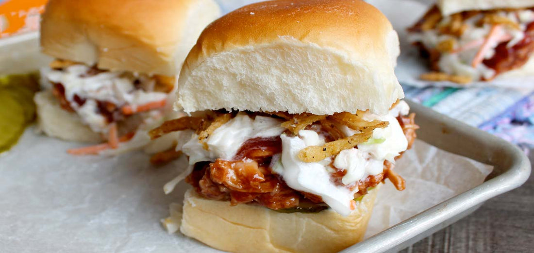 BBQ Chicken Sliders