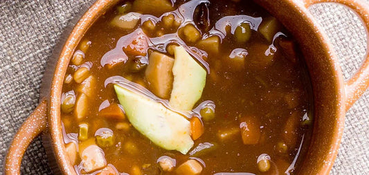 Shelf-Stable Pork & Pinto Bean Soup