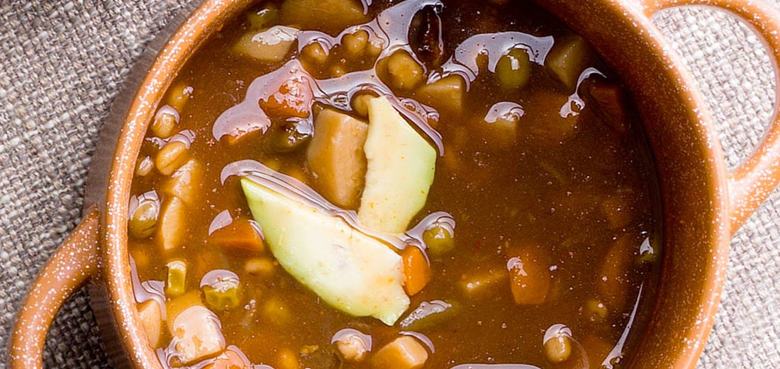 Hearty Pork & Pinto Bean Soup
