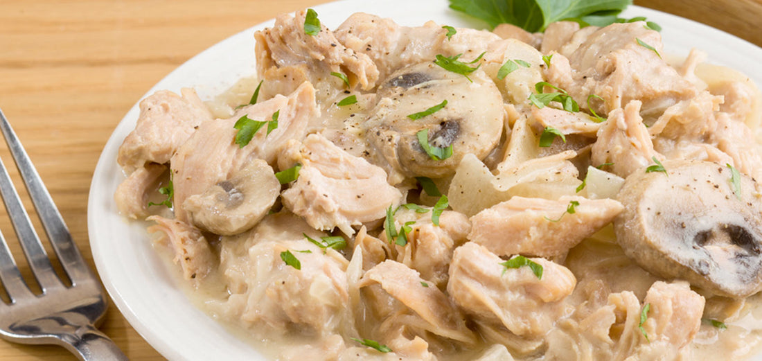 Creamy Chicken and Mushroom Casserole