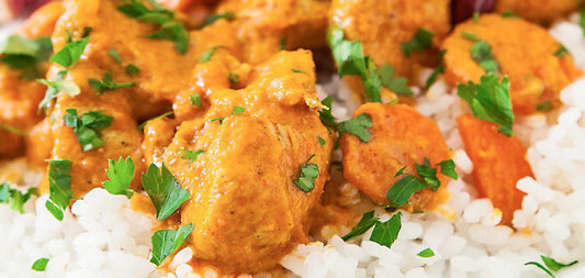 easy curried coconut chicken