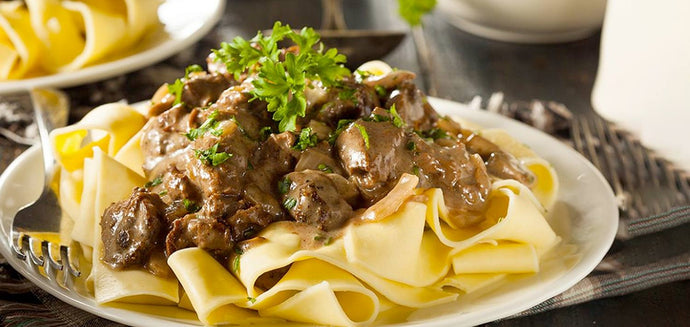 Hearty Keystone Beef & Noodles