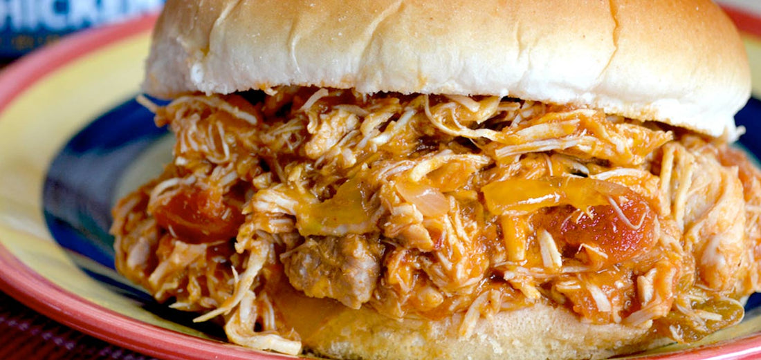 Mexican Shredded Chicken Sandwich