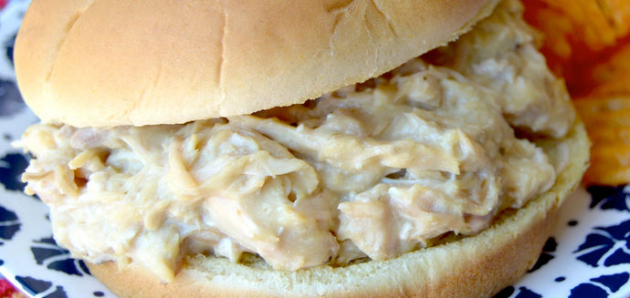 Classic Keystone Shredded Chicken Sandwich