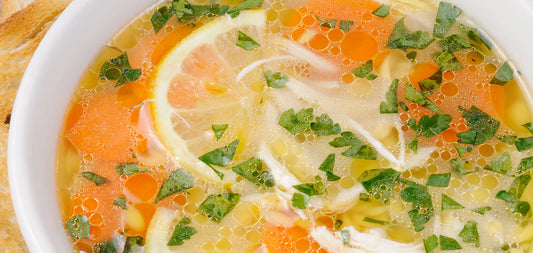 Lemon Orzo Chicken Soup