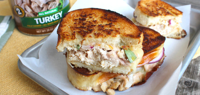 Apricot Grilled Turkey & Cheese