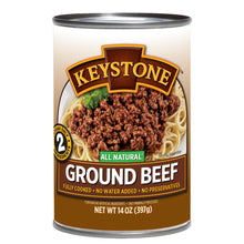 Load image into Gallery viewer, All Natural Ground Beef (14 oz / 24 cans per case)
