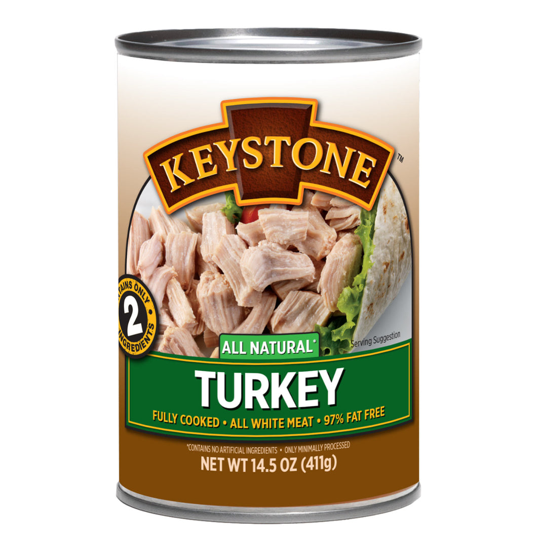 All Natural Turkey (14.5 oz / 24 cans per case)